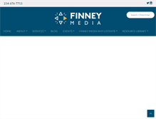 Tablet Screenshot of finneymedia.com